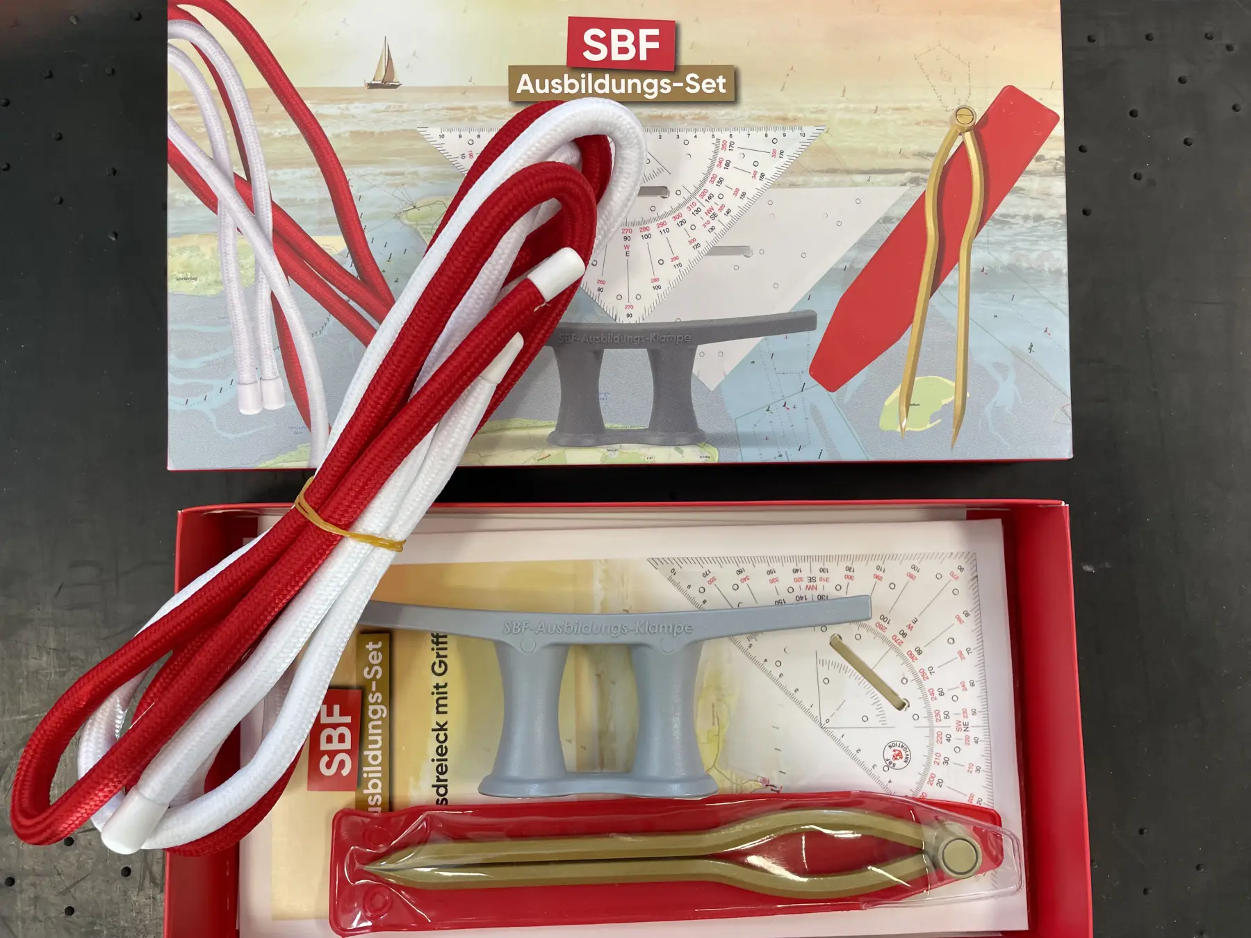 SBF Ausbildungs-Set von BOOTSSCHULE HALLE